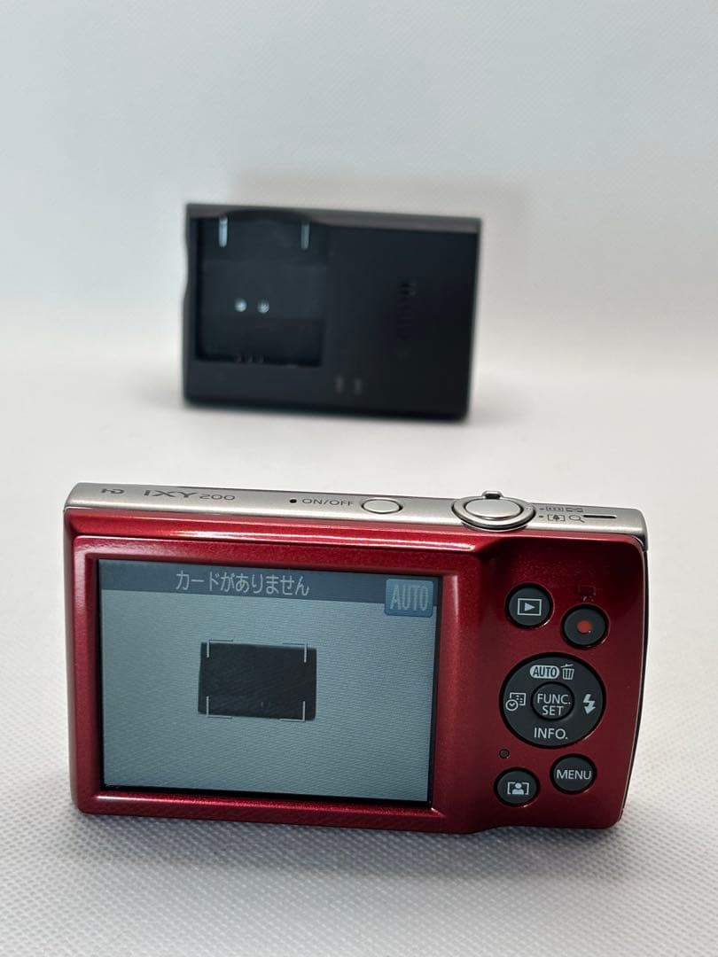 Canon キヤノン IXY 200 デジタルカメラ レッド ★美品・元箱付き★