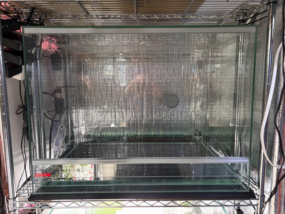安心配送の送料込　中古エーハイム レプタイルケージ RC-6045 +敷きマット