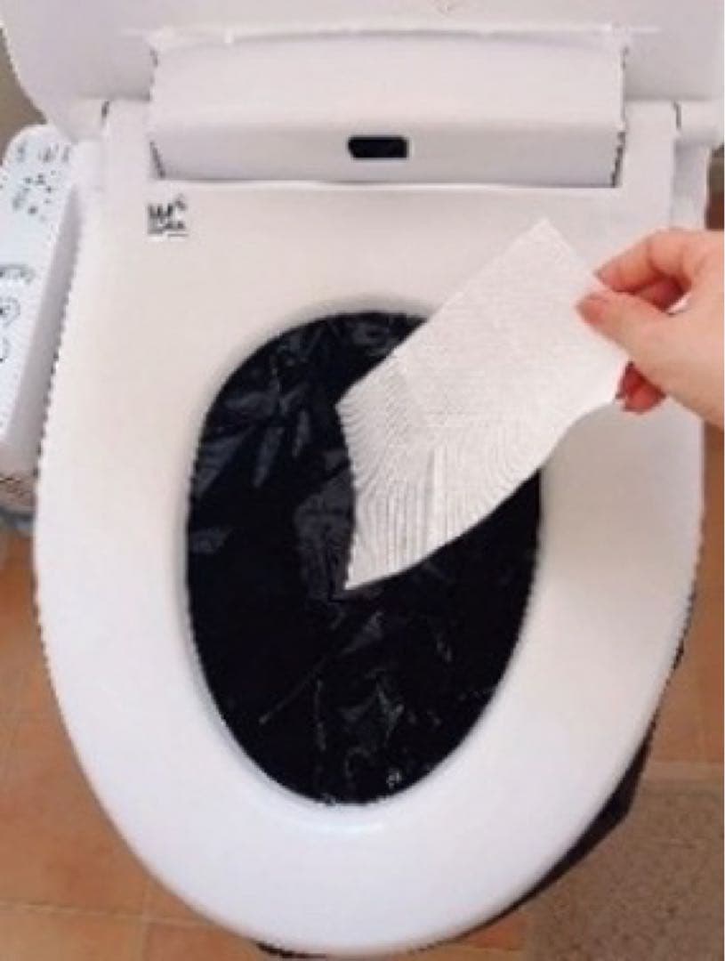 凝固剤を使わない！消臭緊急トイレ袋 20セット×5個　備えて安心　いつも清潔