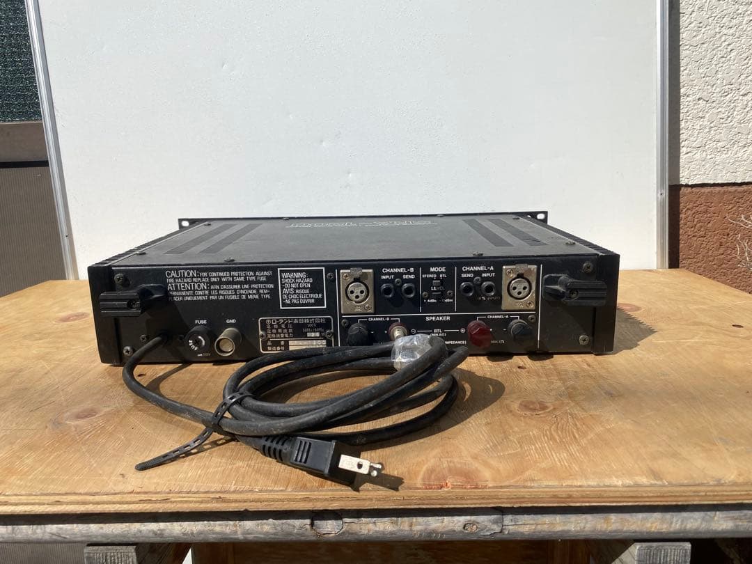 roland sra-1200 パワーアンプ　中古品