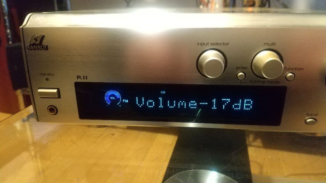 SANSUI R11 ステレオレシーバー メンテナンス施工済み