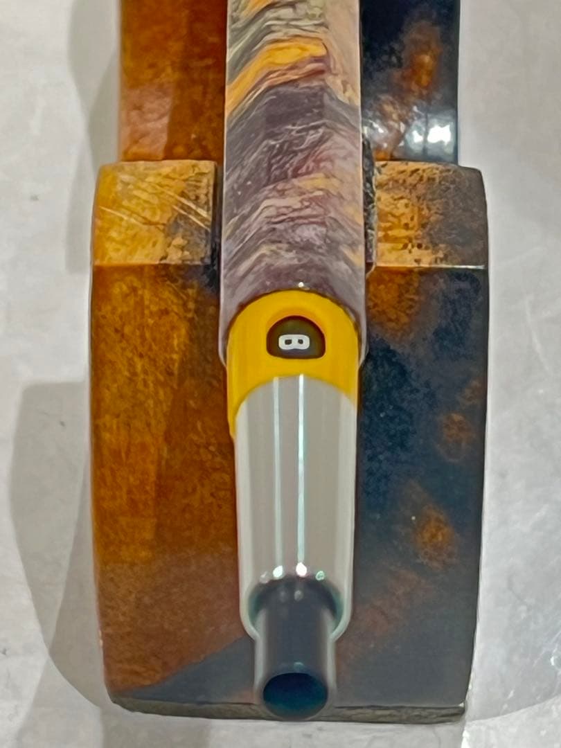 ほや　pg5用木軸のみ　スタビライズドウッド+8角軸