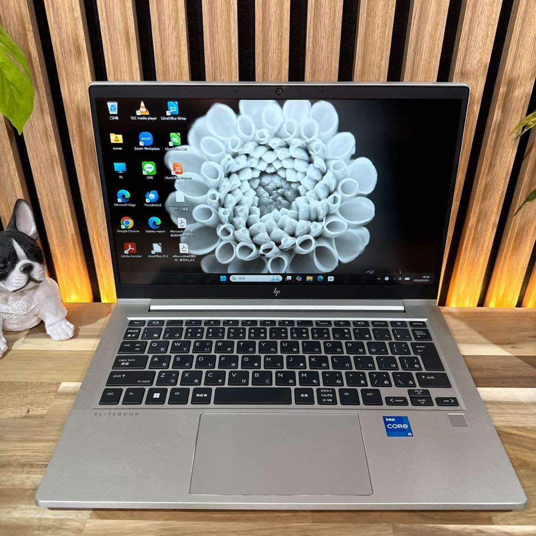 最新2022年モデル‼️HP EliteBook☘メモリ16GB☘ノートパソコン