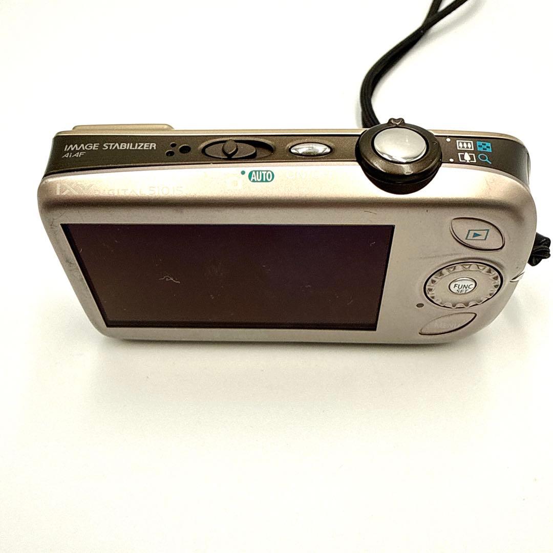 Canon キャノン IXY 510 IS デジカメ イクシー ゴールド