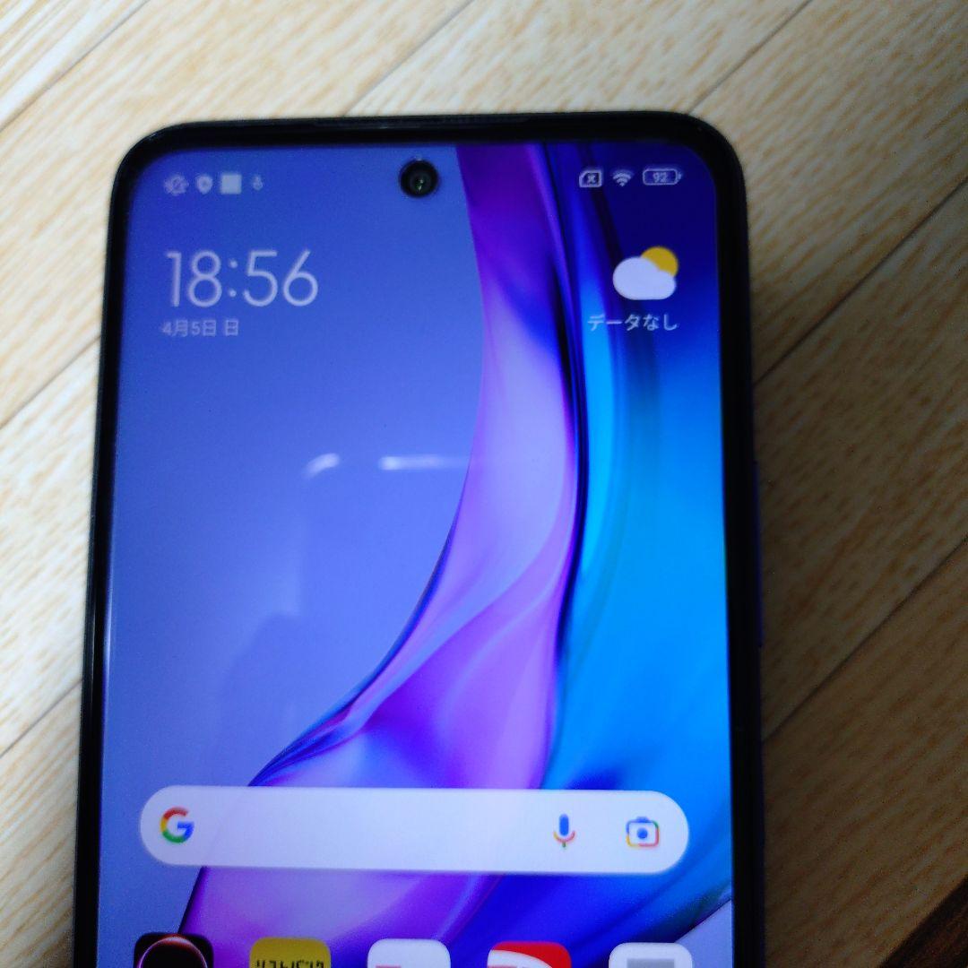 シャオミRedmi Note10T ブルー本体