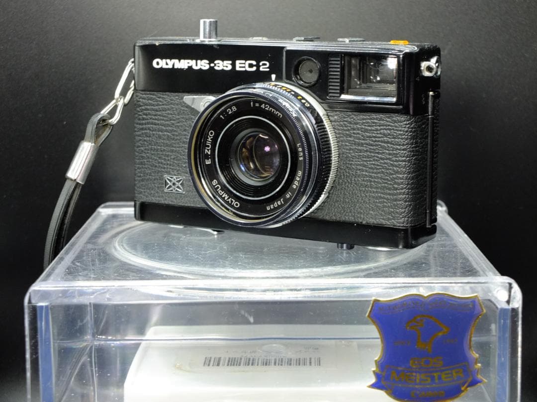 オリンパスEC2ブラック／E・ズイコー42mmf2.8t付【実写確認済整備品】