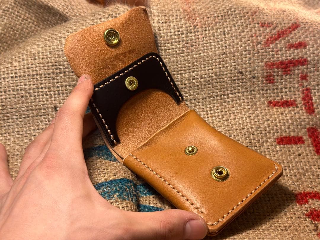 大人気　限定カラー コンパクトウォレット　財布　革財布　レザー財布　ヴィンテージ
