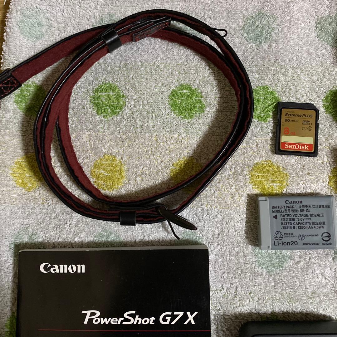 Canon PowerShot G7X Wifi 本体と付属品 箱無し
