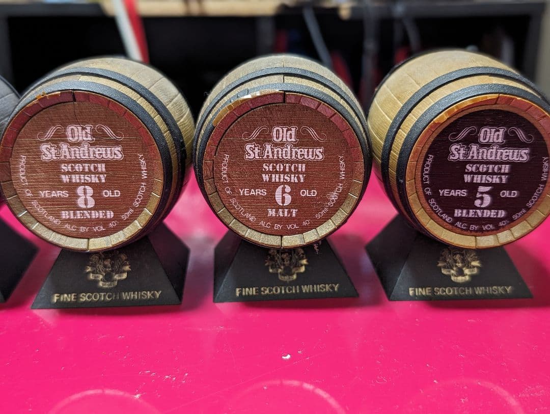 極希少品　ミニボトル　セントアンドリュース　古酒　5本セット