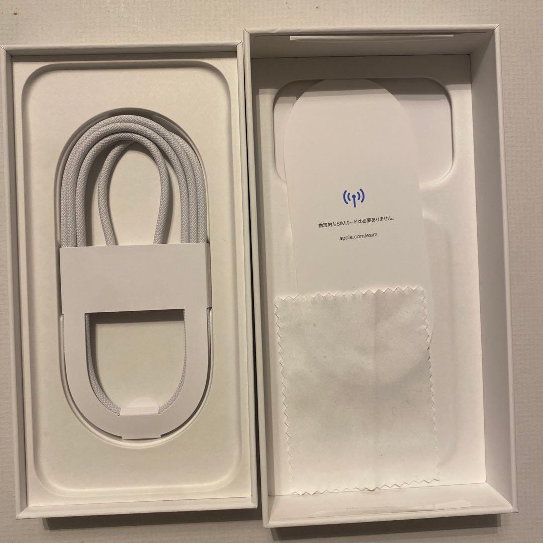 【正規付属品セット】iPhone17ProMax 512GB 元箱＋純正ケーブル