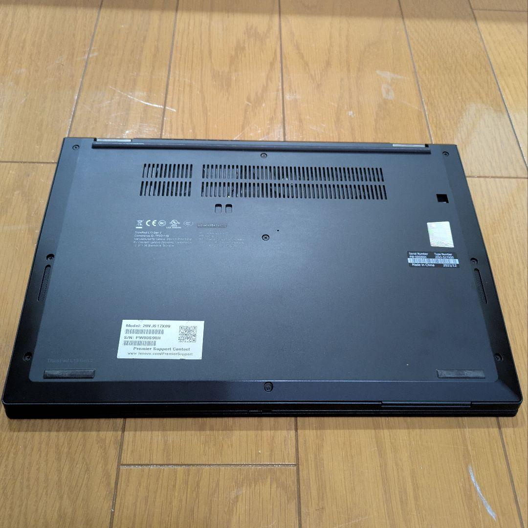 Lenovo ThinkPad L13 Gen2　Core i7 1165G7
