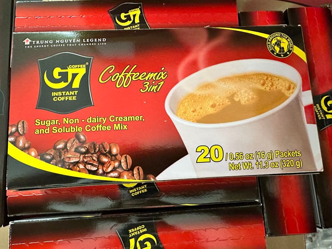 G7 ベトナムコーヒー　カフェオレ　正規品 (16g × 200袋)