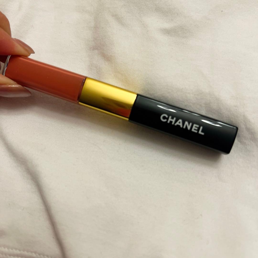CHANEL ル ルージュ デュオ ウルトラ トゥニュ ライトローズ　大人気40