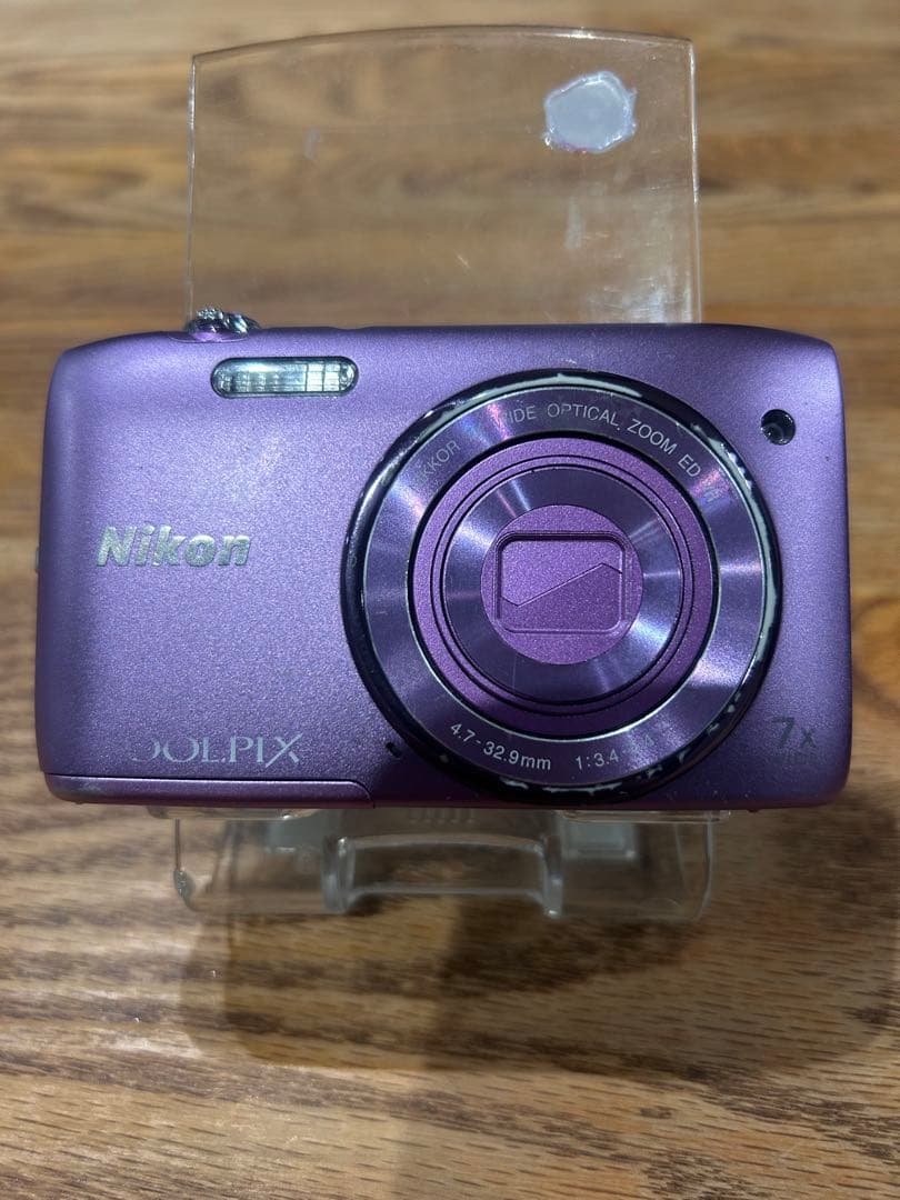 Nikon ニコン COOLPIX デジカメ S3500 パープル