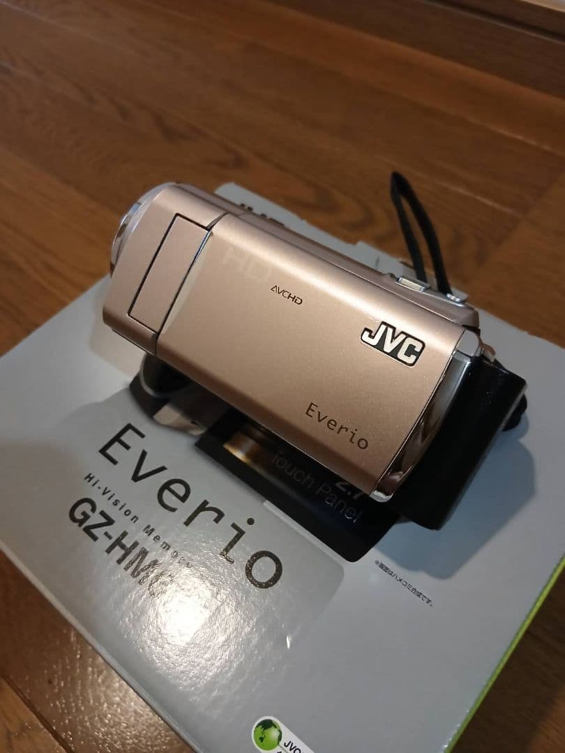 【中古品】ビクター デジタルビデオカメラ GZ-HM670 ピンクゴールド