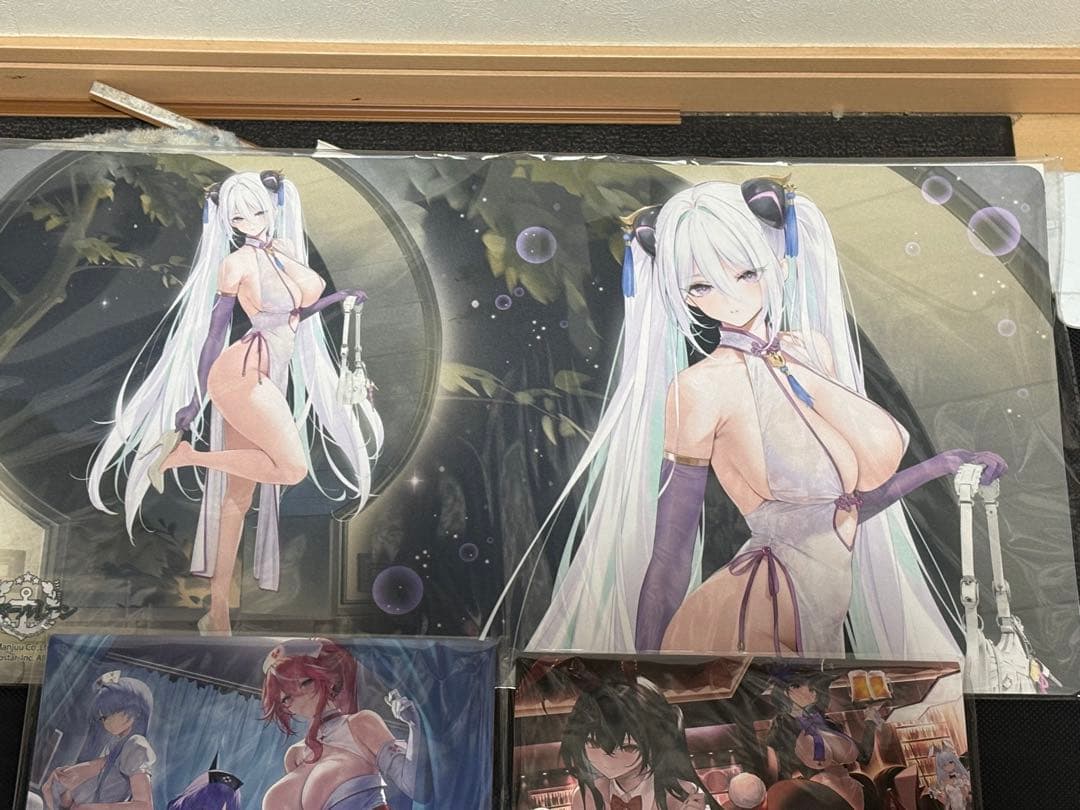 アズールレーントレカくじラストワン＋カードボックス＋スリーブ