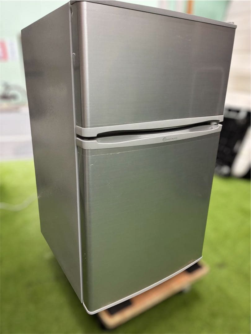 小型冷凍冷蔵庫　TOHOTAIYO TH-90L2-SL 2019年製