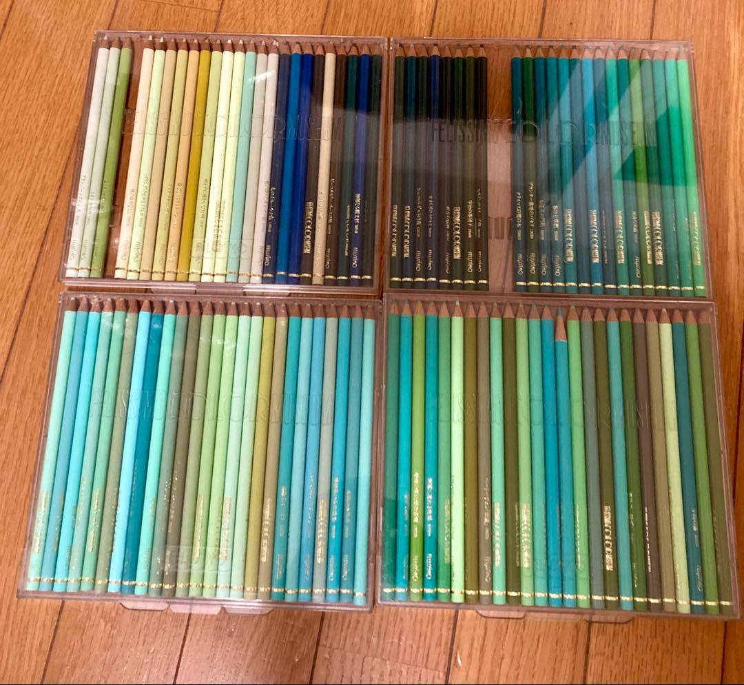 フェリシモ 初代500色の色えんぴつ