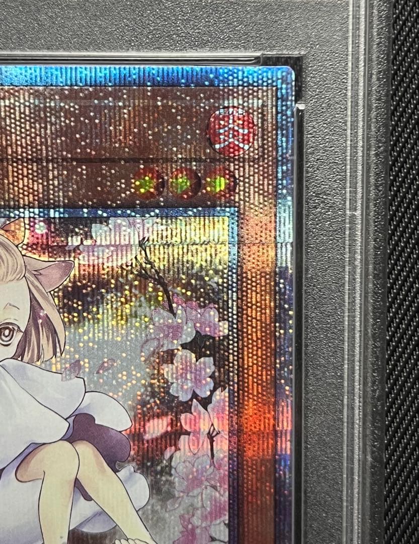 遊戯王　灰流うらら　プリズマティックシークレットレア　絵違い　PSA10