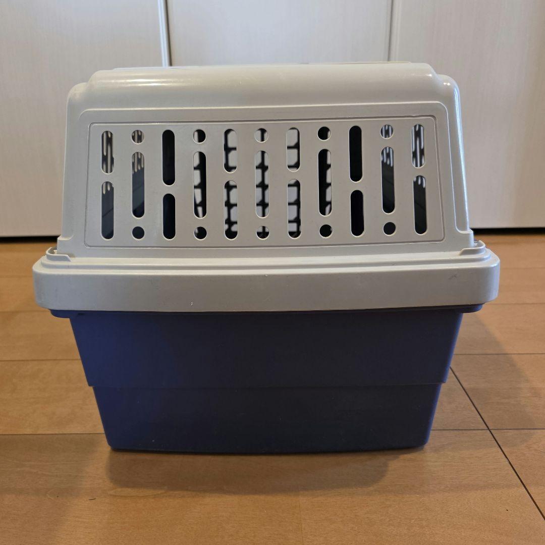 犬 ハードキャリー DOGLOO MODEL 150 グレー/ネイビー　中型犬