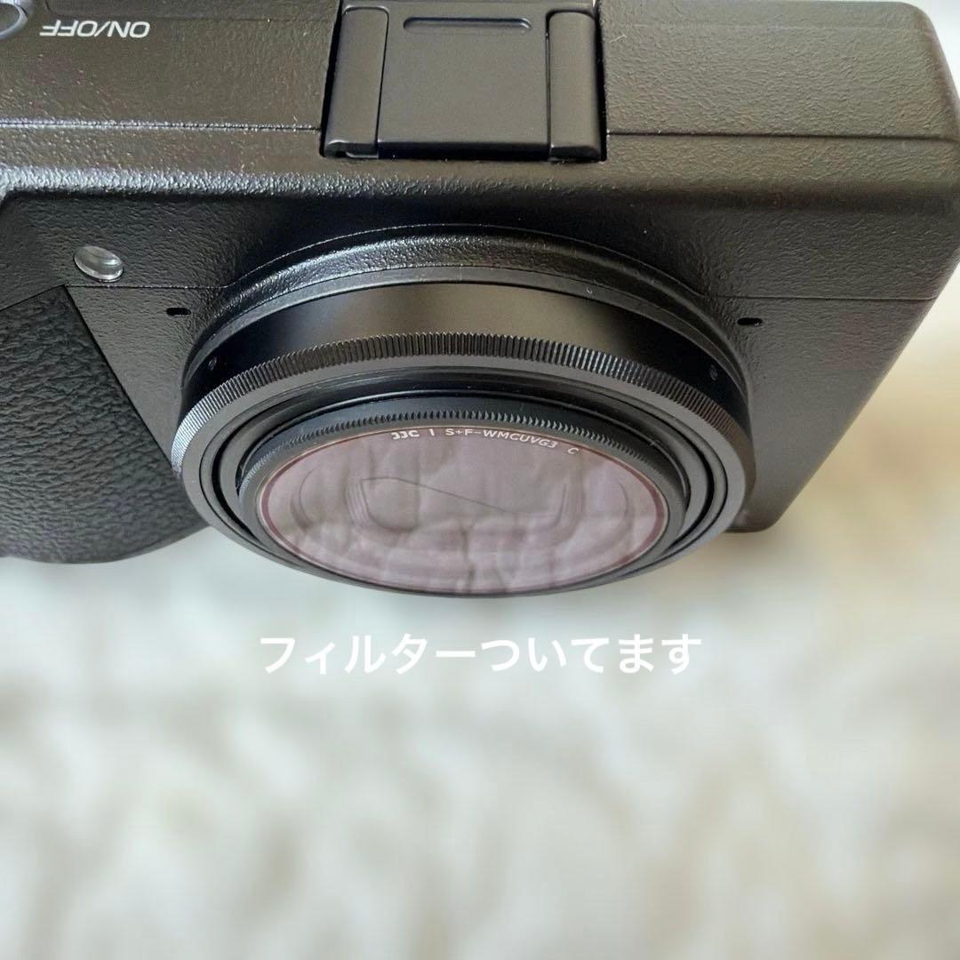 【極美品】RICOH GRⅢx ショット数435回 おまけ付フルセット