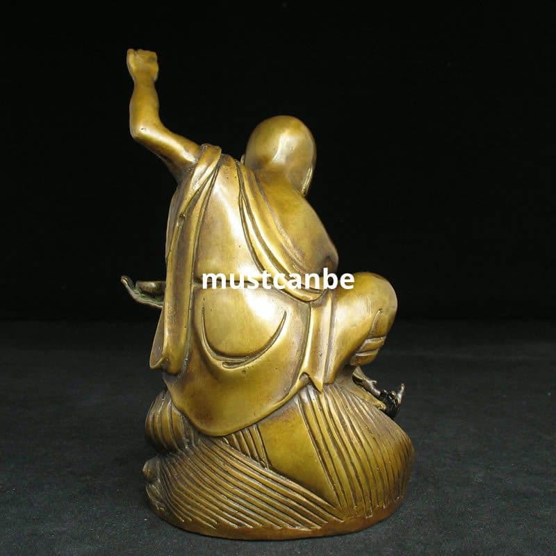 仏教美術 仏像 十八羅漢 降龍羅漢仏像 銅製品 工芸品 置物