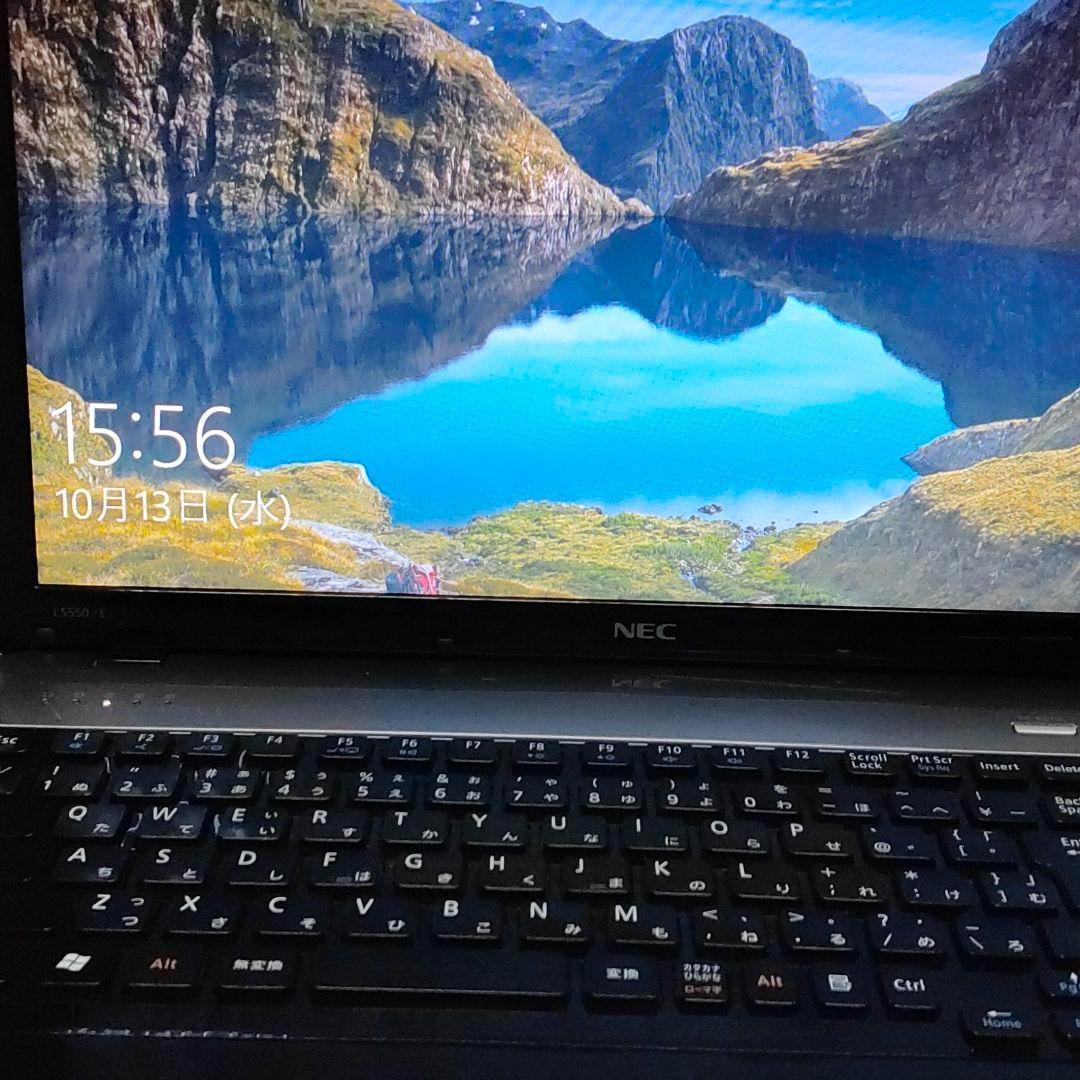 完全閉店！Windows10ＮＥＣノートＰＣ新品SSD248交換済 i5 8GB