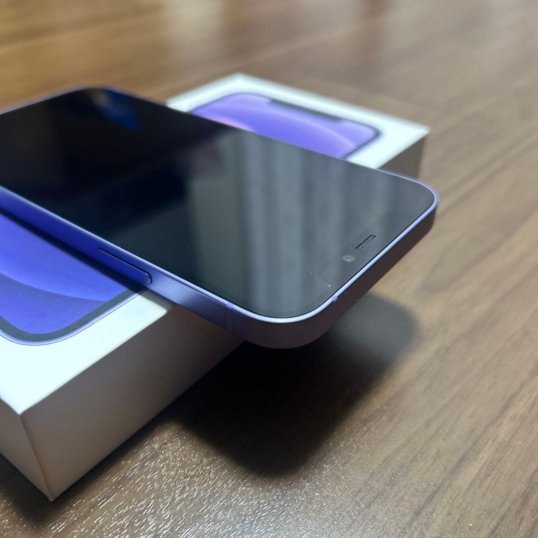 iPhone12 128GB パープル SIMフリー 箱あり