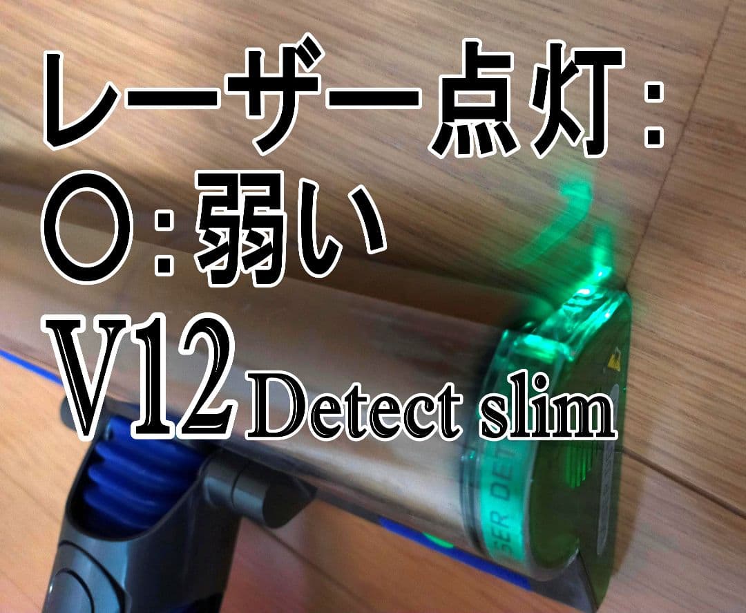 【レーザー：弱】Dyson V12 Laser Slim ソフトローラーヘッド