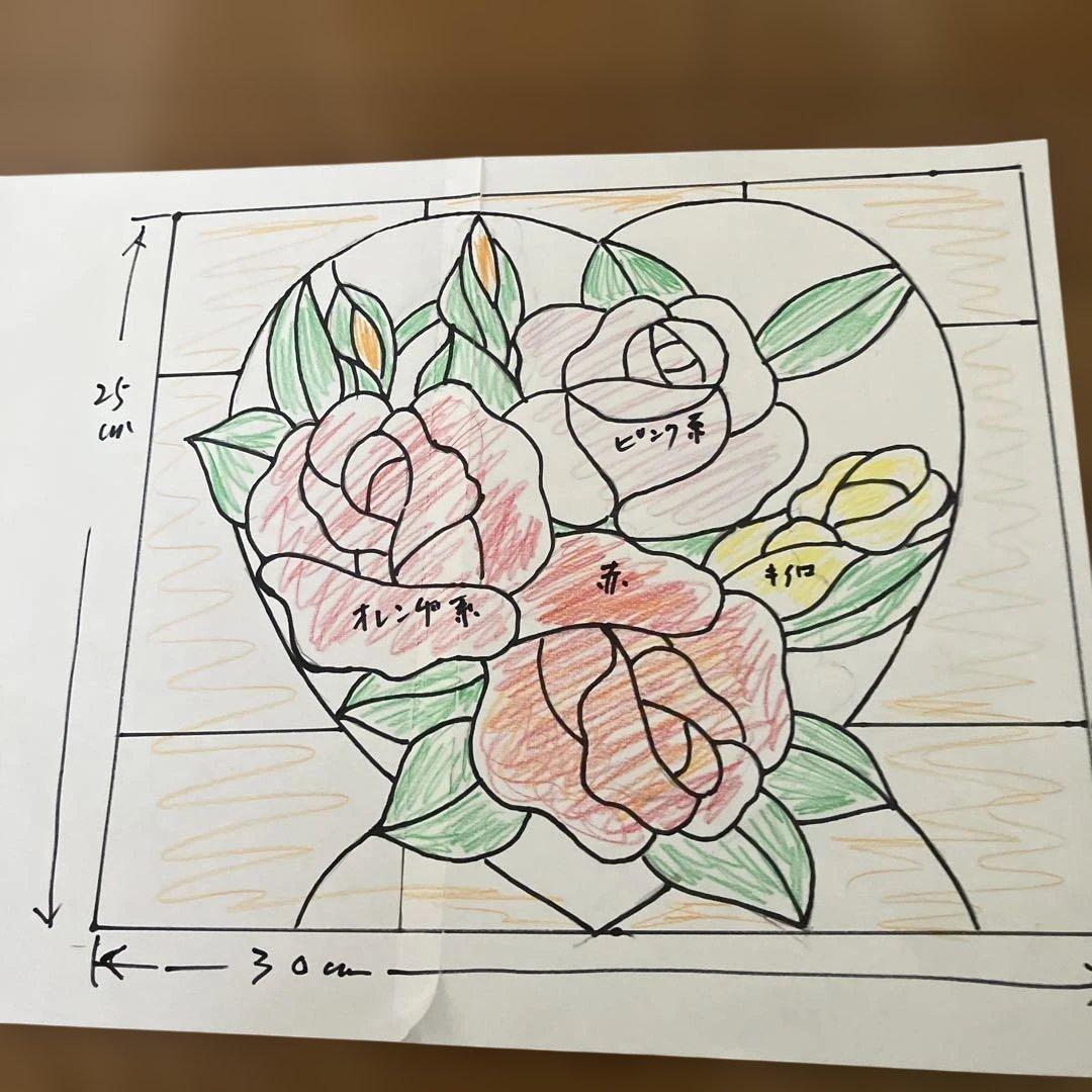 mamu:) 薔薇パネル