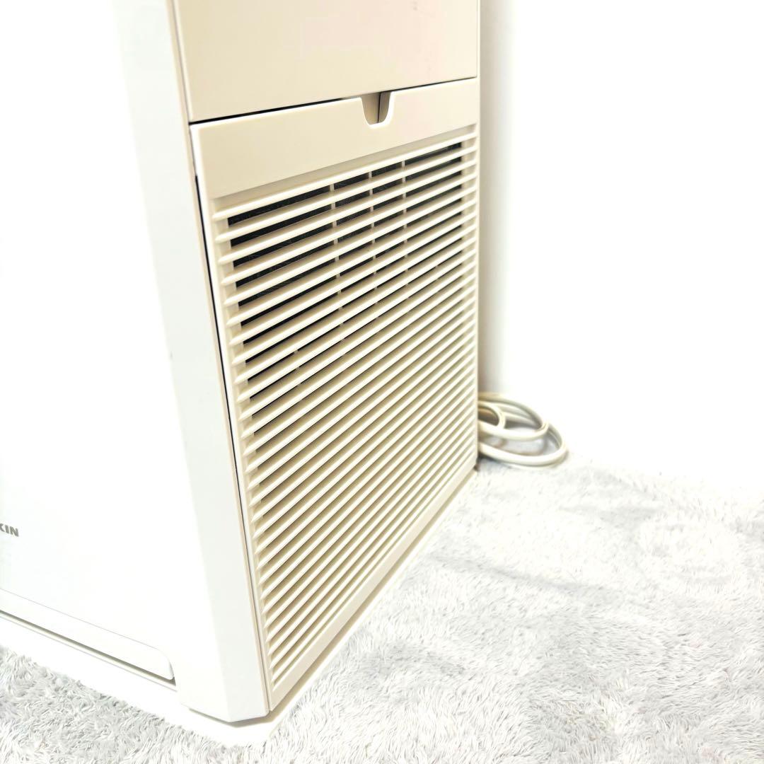 【美品】DAIKIN MC55U-W 空気清浄機 2019年製 リモコン付き