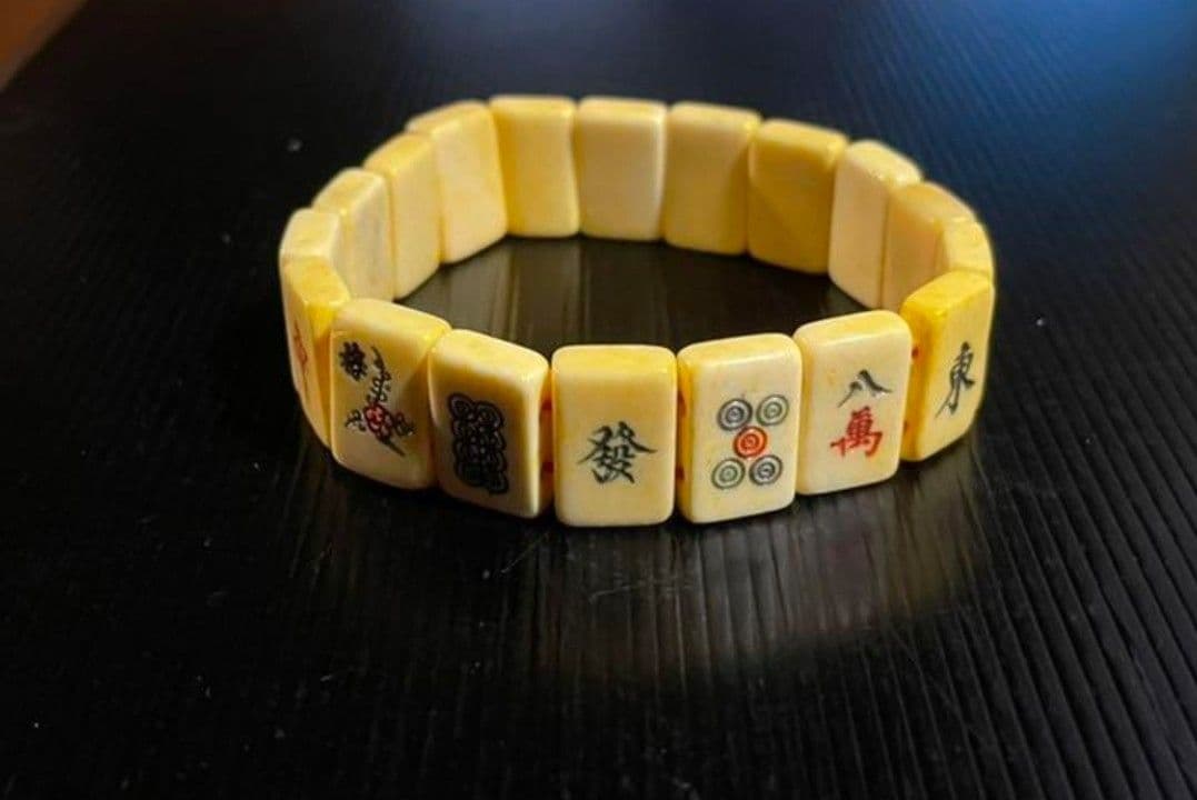 麻雀牌　ブレスレット貴重、入手困難品