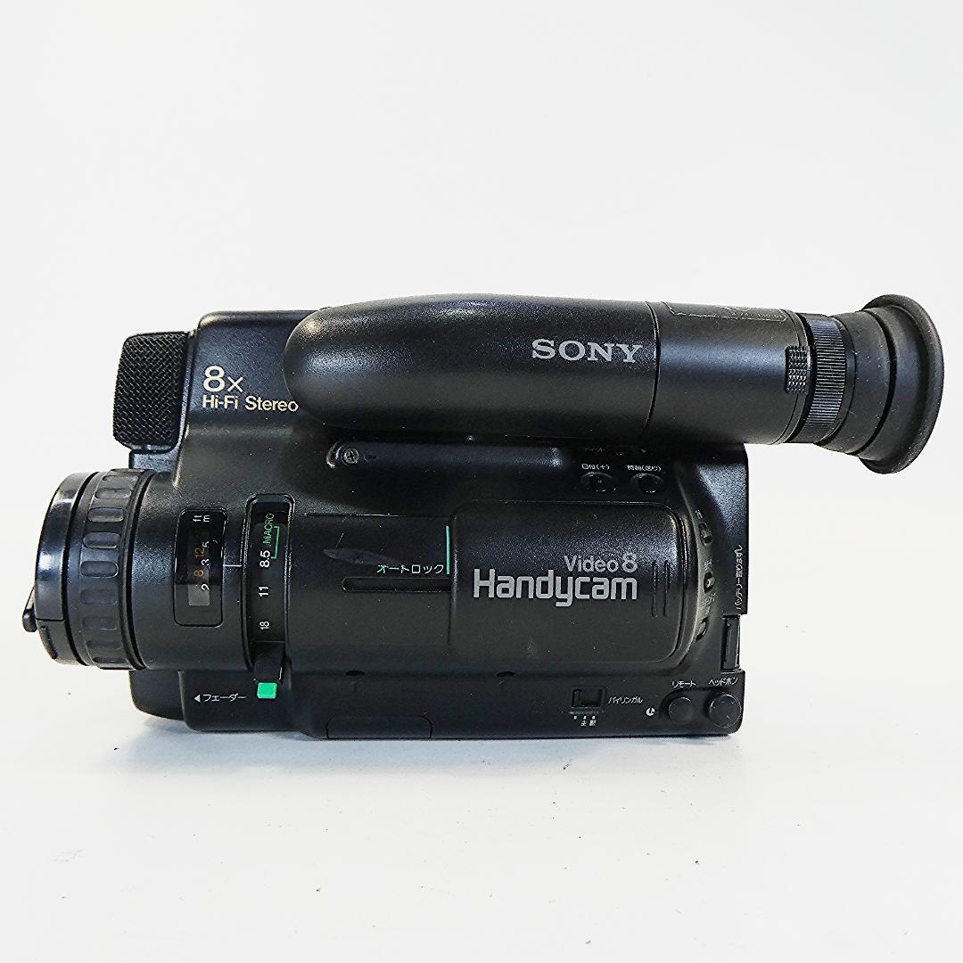 動作良好 Hi8ソニー CCD-TR75 8ミリビデオカメラ DVD化に最適