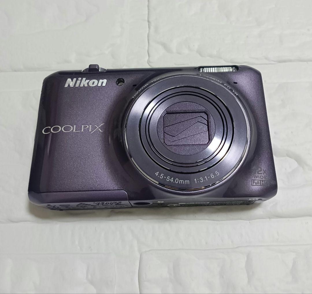 お値下げ♪Nikon Coolpix コンパクトデジタルカメラ パープル