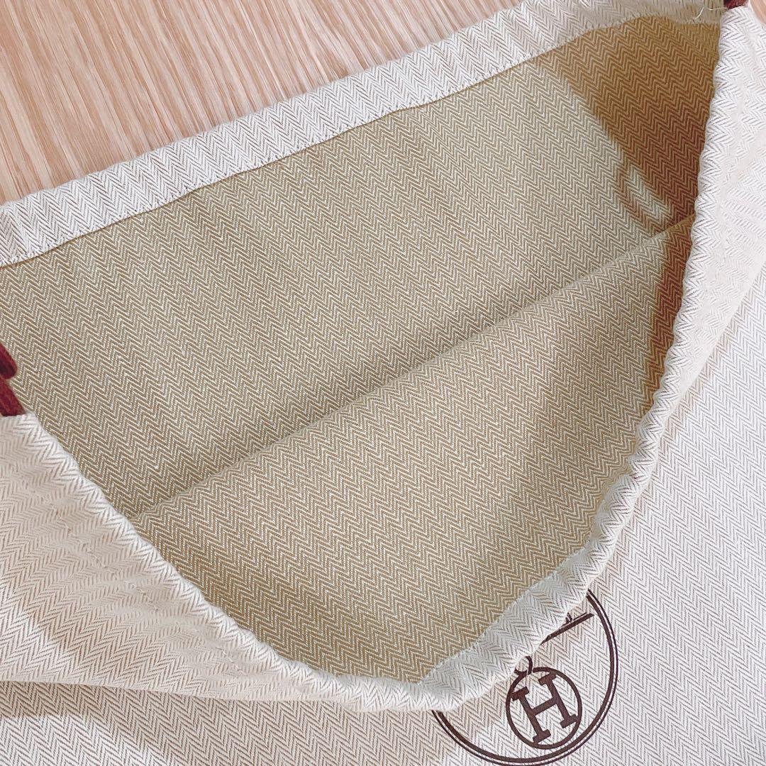 新品　HERMES　保存袋　43×45cm 巾着袋　dustbag 正規品