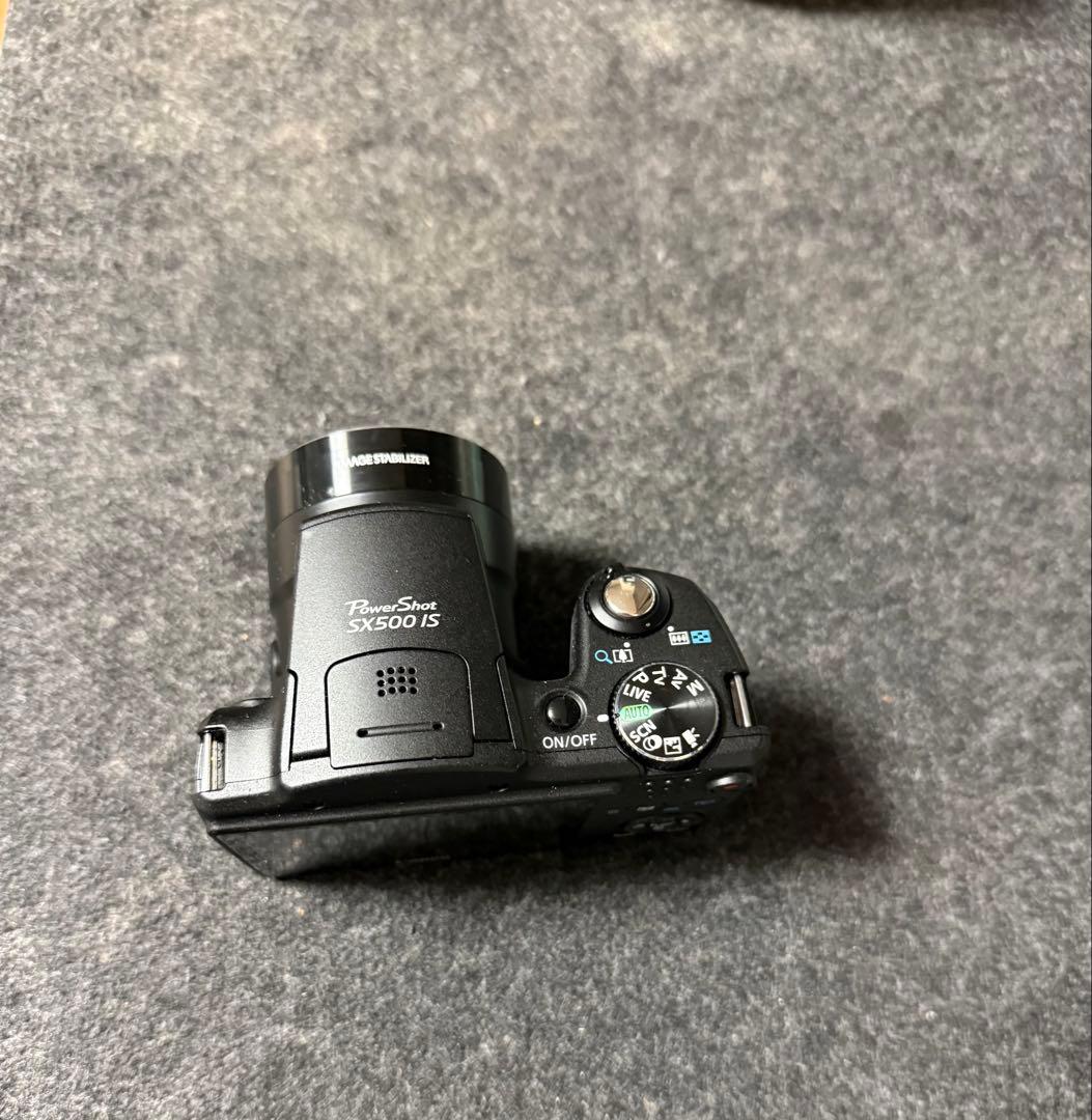 Canon SX500 IS コンパクトデジタルカメラ 本体とバッテリー2個