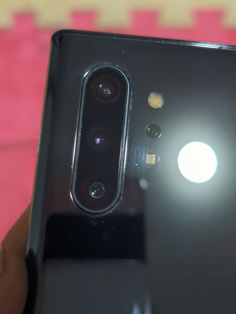 美品　Galaxy Note 10 plus本体 ブラック Sペン付き