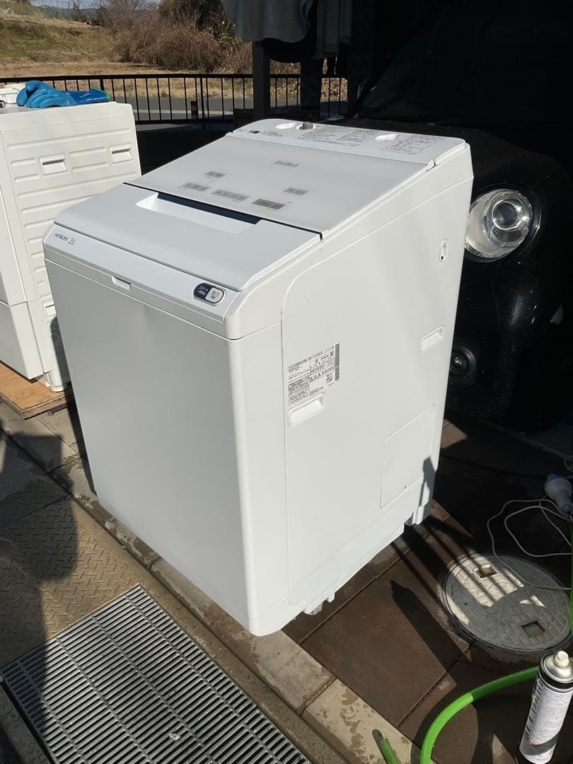 【分解洗浄済み】　日立全自動洗濯乾燥機　ビートウォッシュ BW-X120E