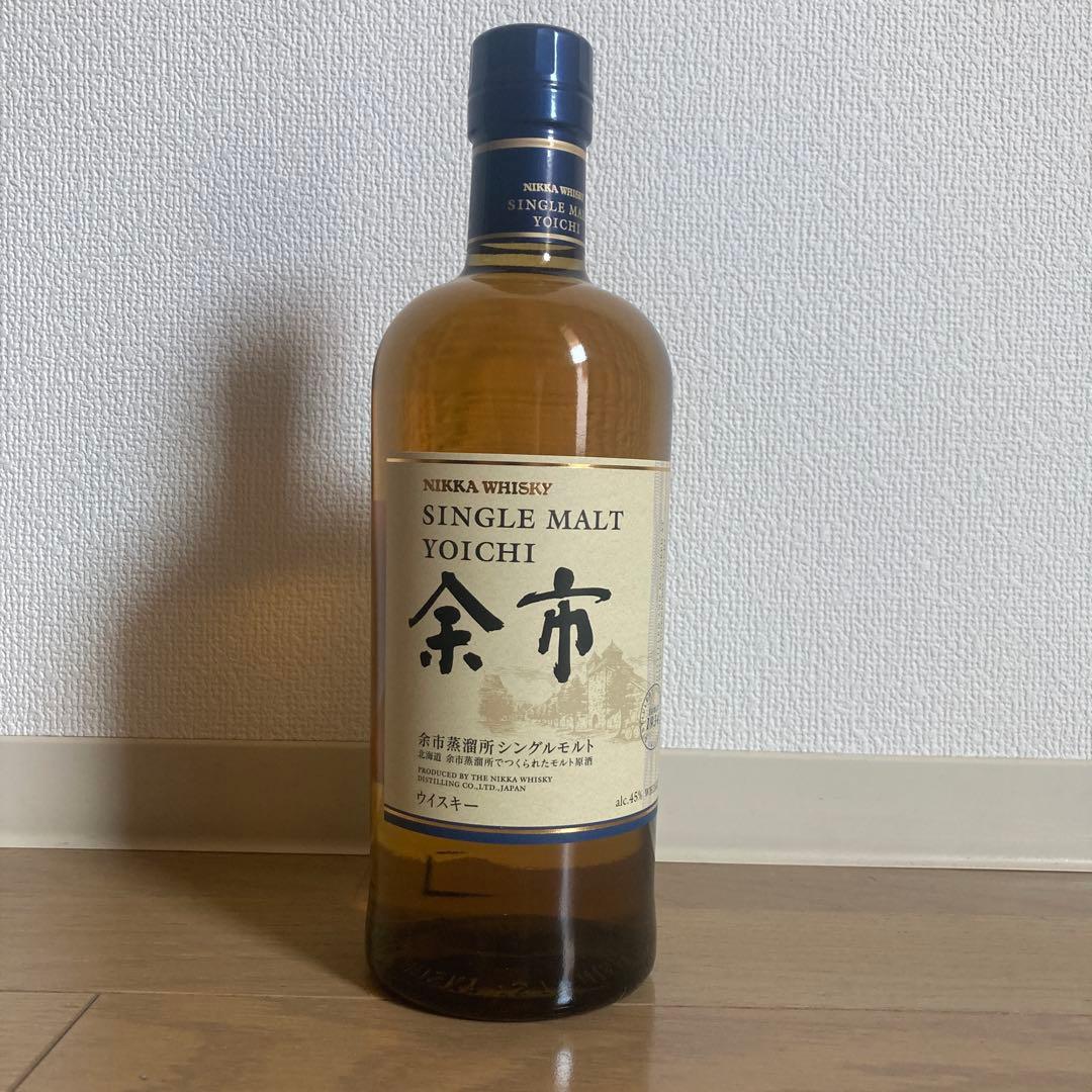 ニッカウヰスキー　シングルモルト　余市　750ml　45％