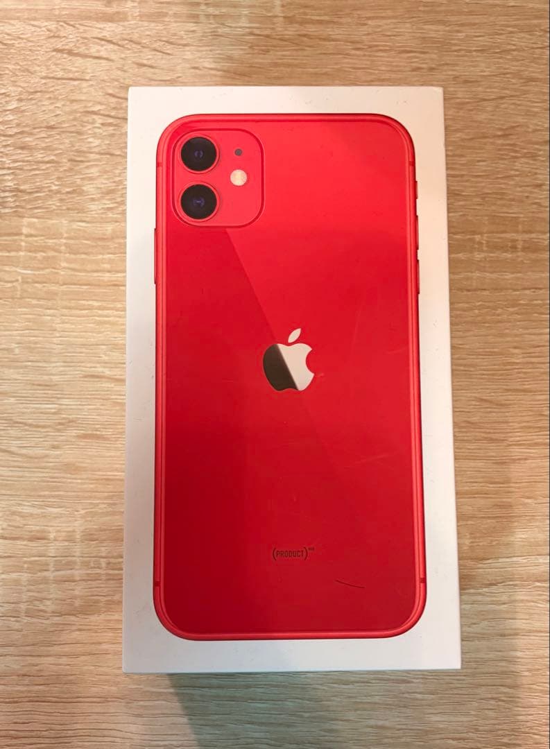 iPhone 11 Product Red本体 箱付き