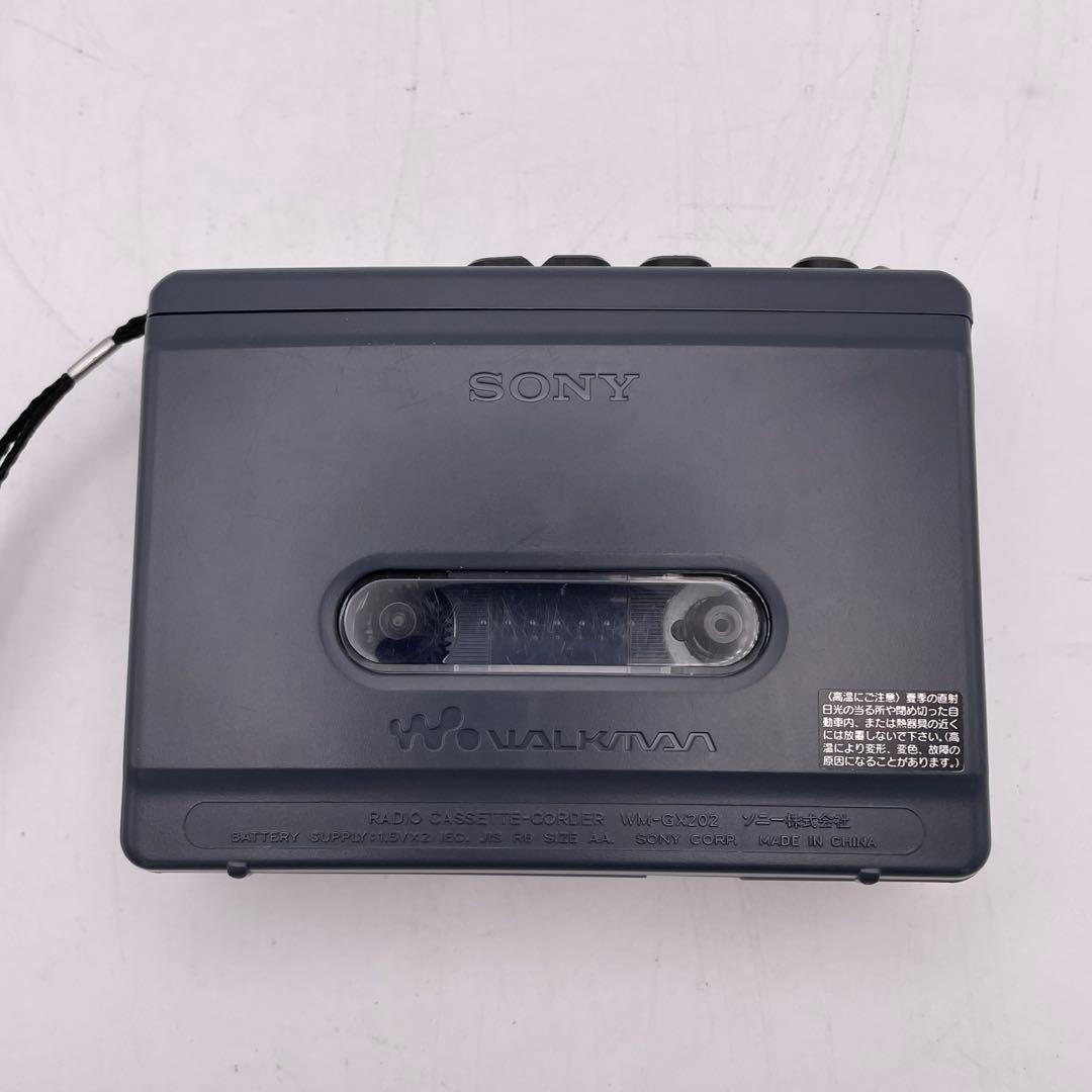 【動作品】SONY ウォークマン WALKMAN WM-GX202 カセット ②