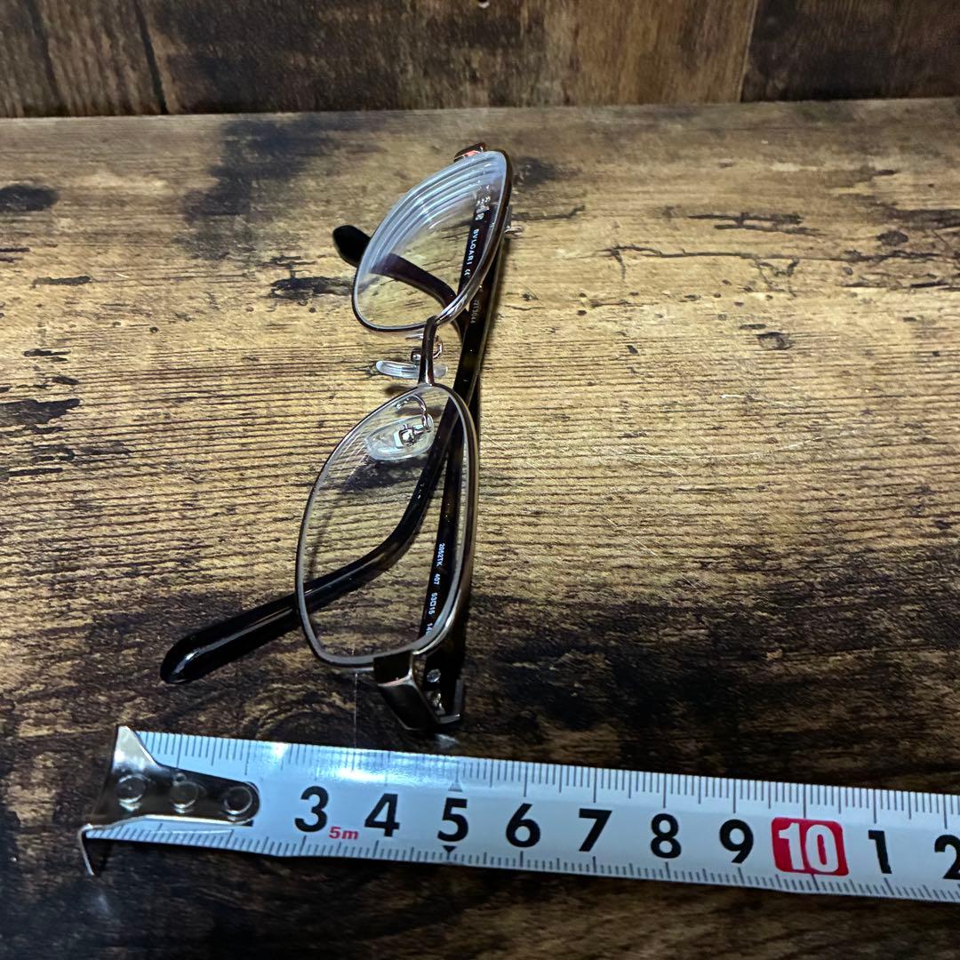 【極美品】BVLGARI ブルガリ メガネフレーム 2052TK 407 べっ甲