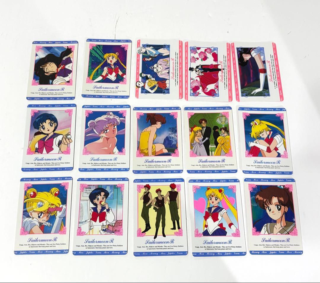 【トレカまとめ売り】美少女戦士セーラームーンR 138枚セット＆シール9枚