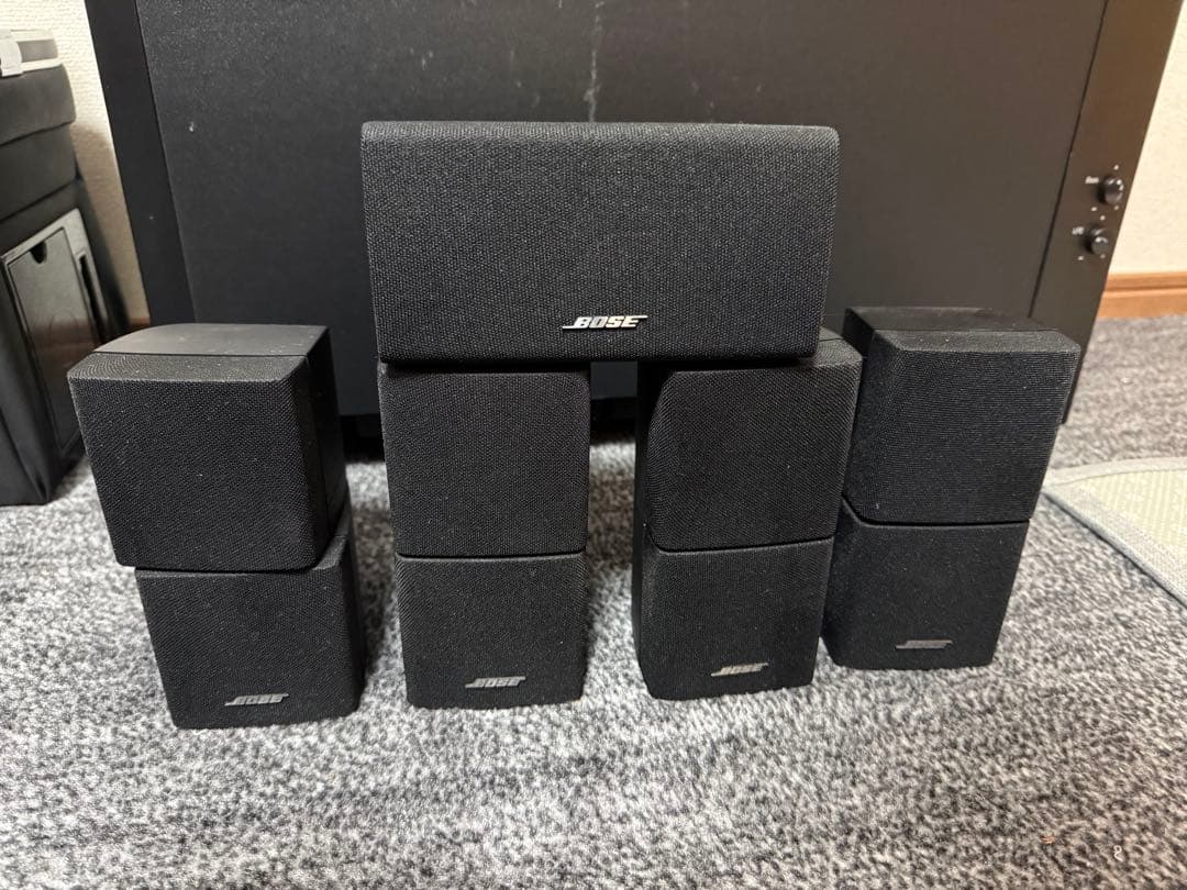 Bose 5.1 スピーカーセット 5個 ウーファー付き