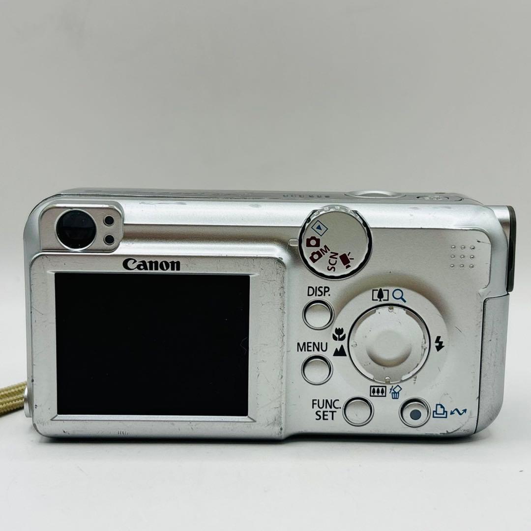 動作確認済 Canon PowerShot A460 単3 デジタルカメラ