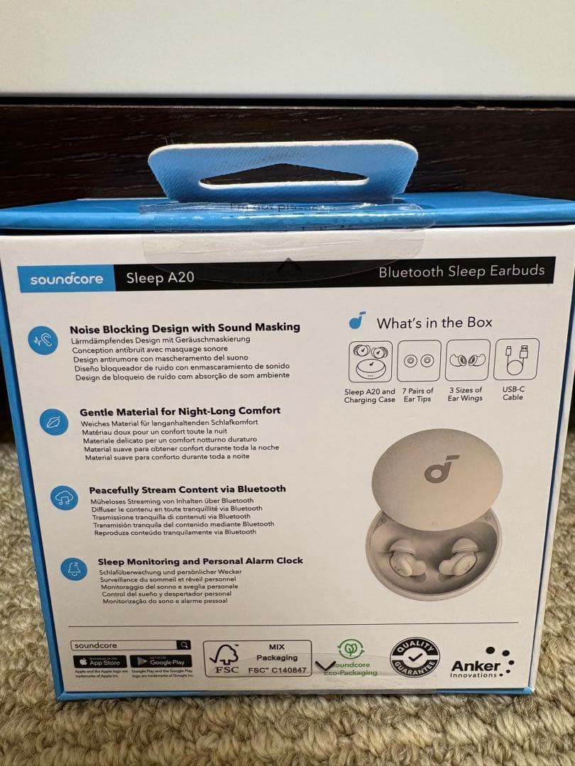 イヤホン anker soundcore Sleep A20