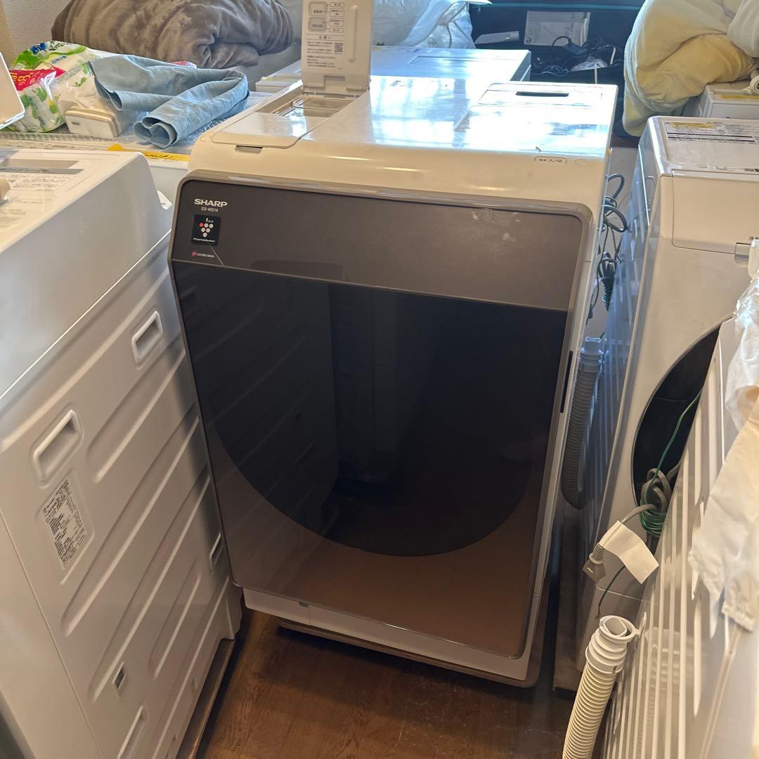 シャープ　ドラム式洗濯乾燥機　ES-WS14 ヒートポンプ乾燥　分解清掃済み