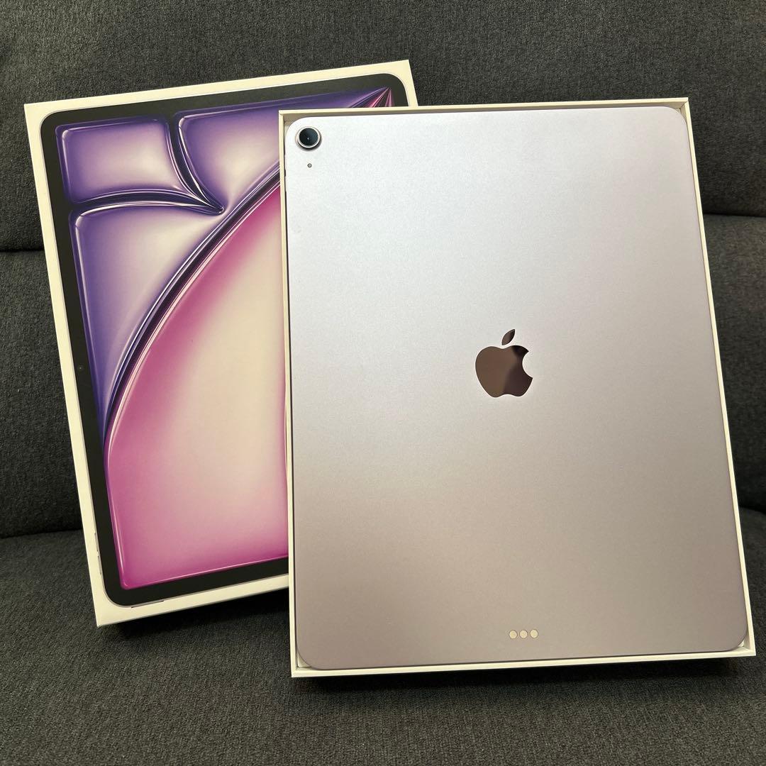 【美品】iPadAir13インチ(M3) 128GWi-Fiモデル パープル