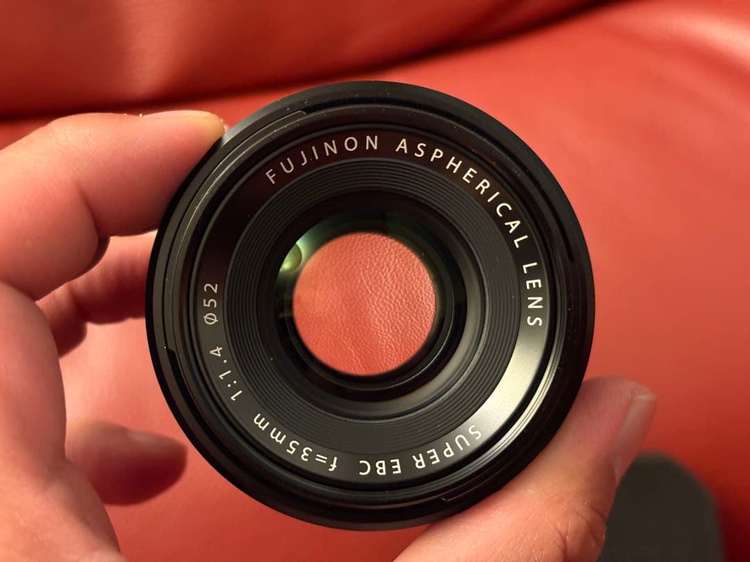 美品！FUJIFILM XF35mm F1.4R レンズ FUJINON
