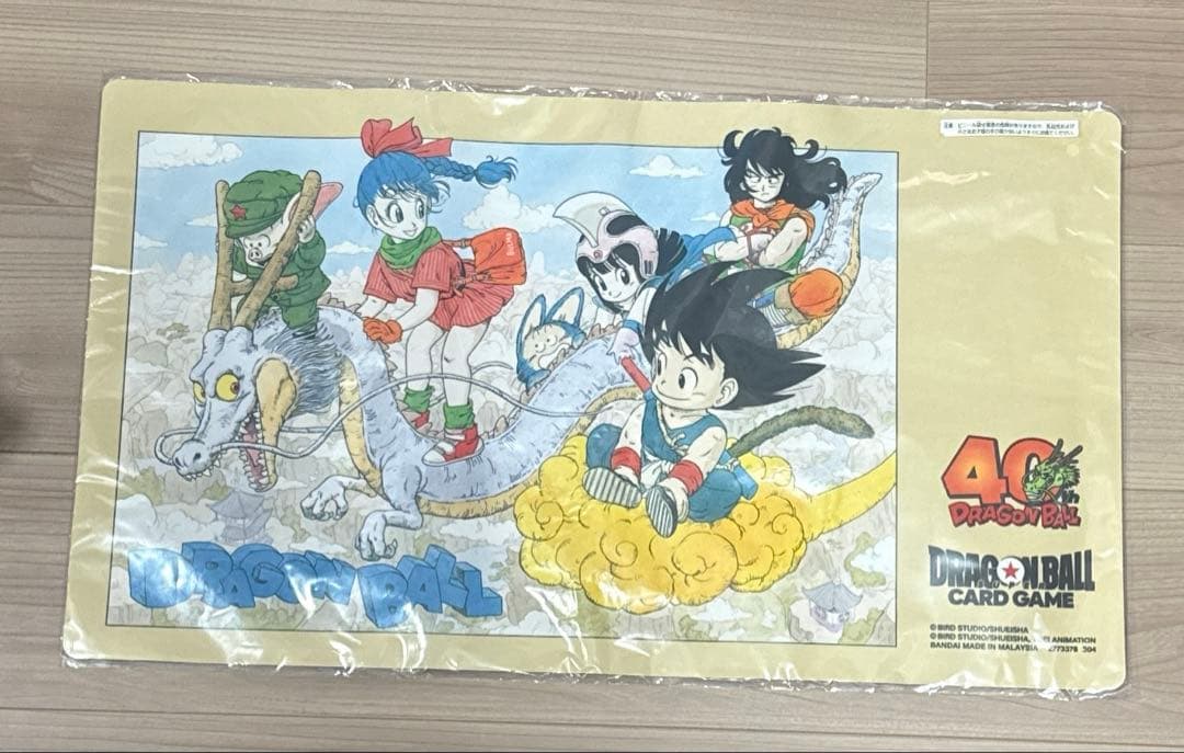 ドラゴンボールスーパーカードゲーム オフィシャルプレイマット 40周年記念